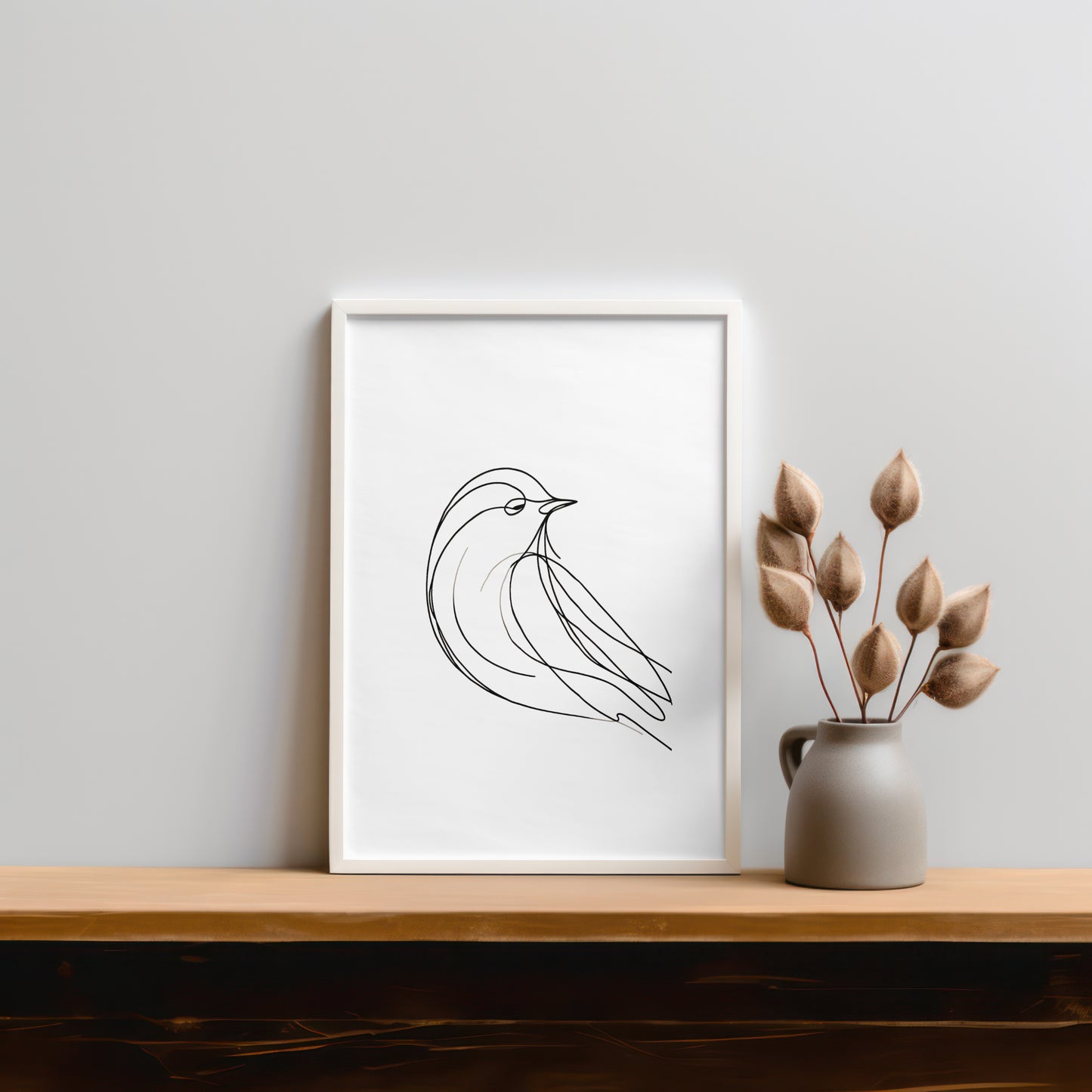 Bird Digital Decor