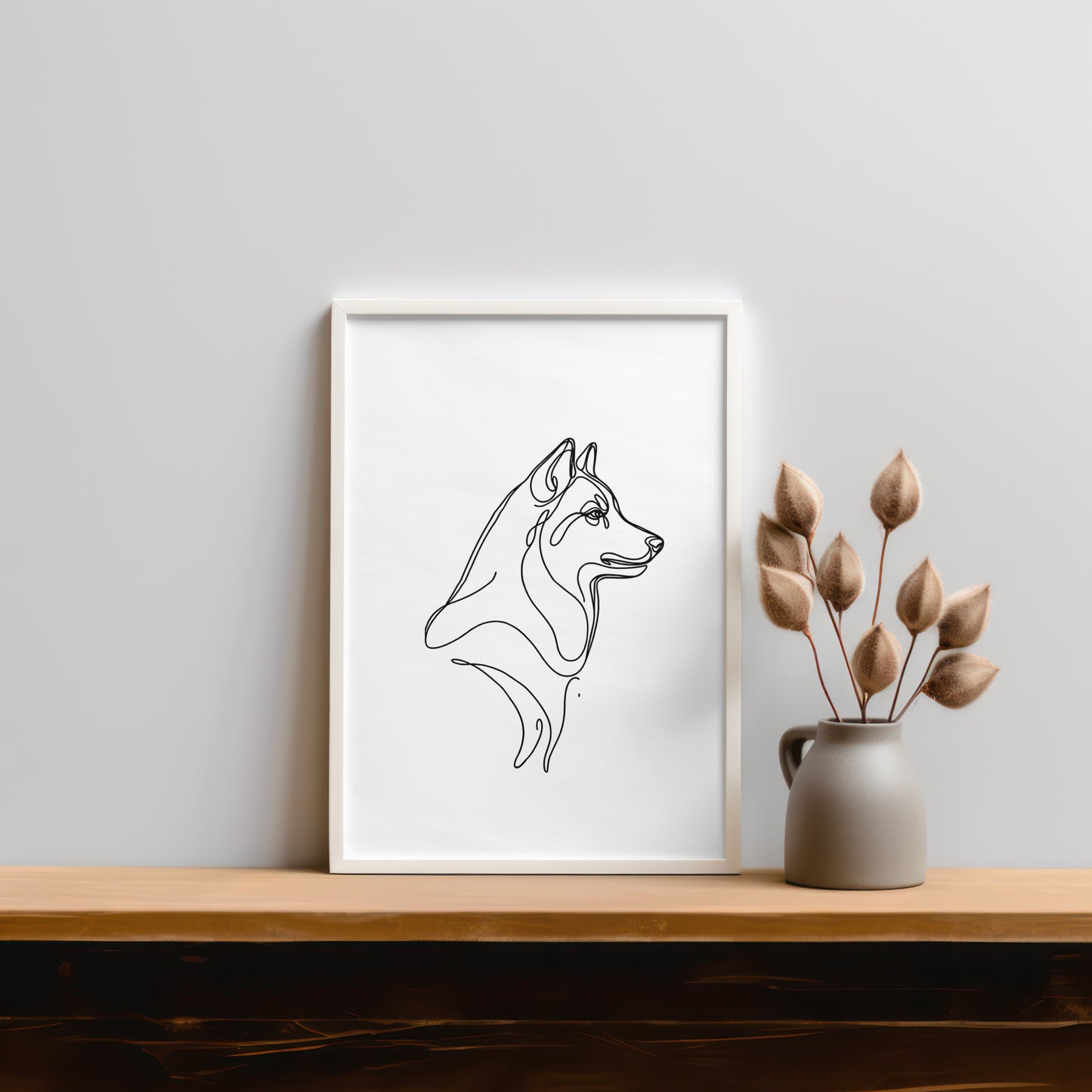 Husky Digital Decor